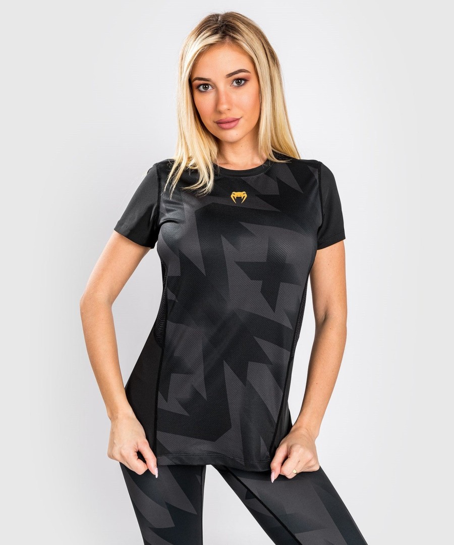 venum razor dry tech t-paita - naisille - mustakulta