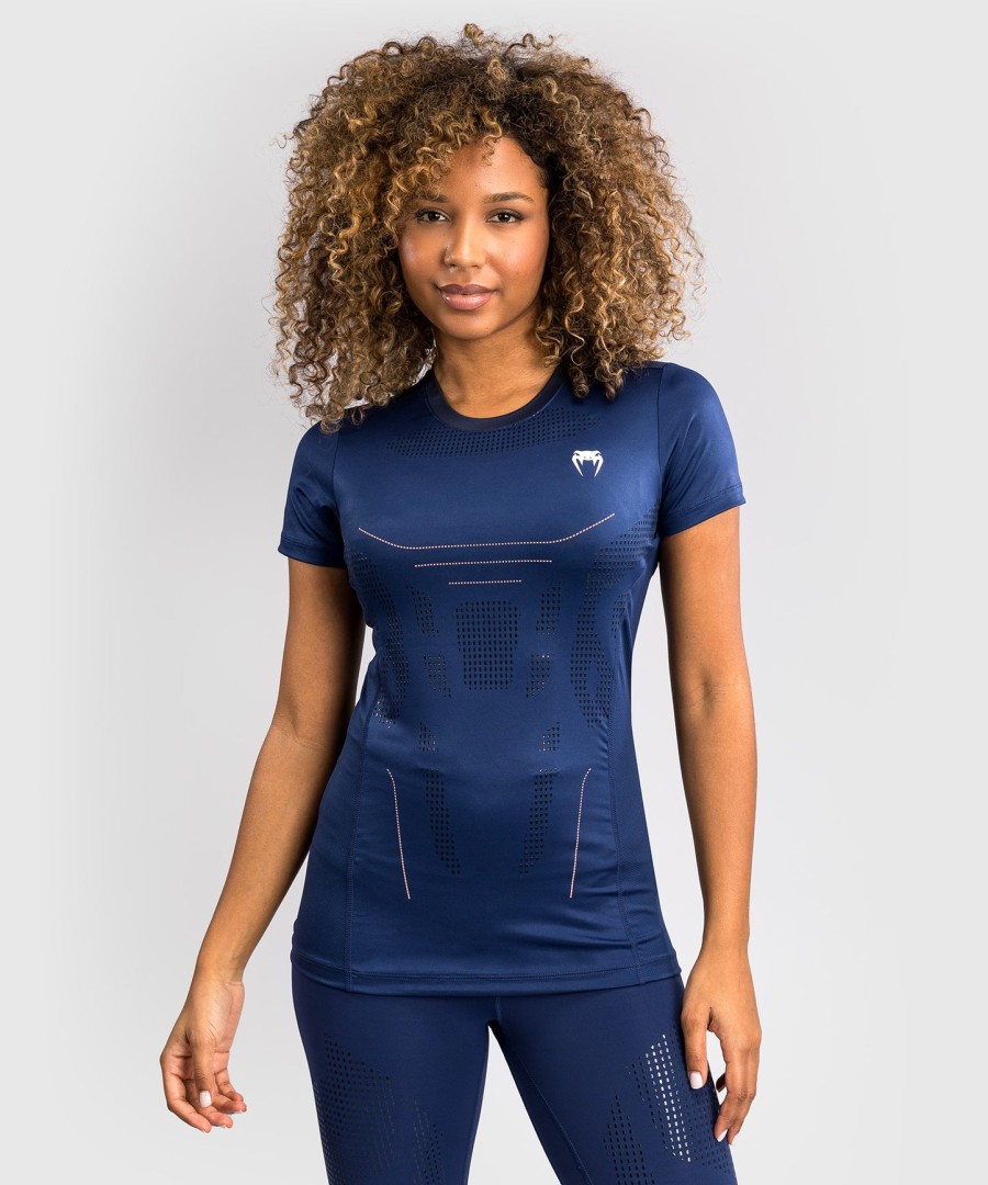 venum technical 3.0 naisten dry tech t-paita - yönsininen