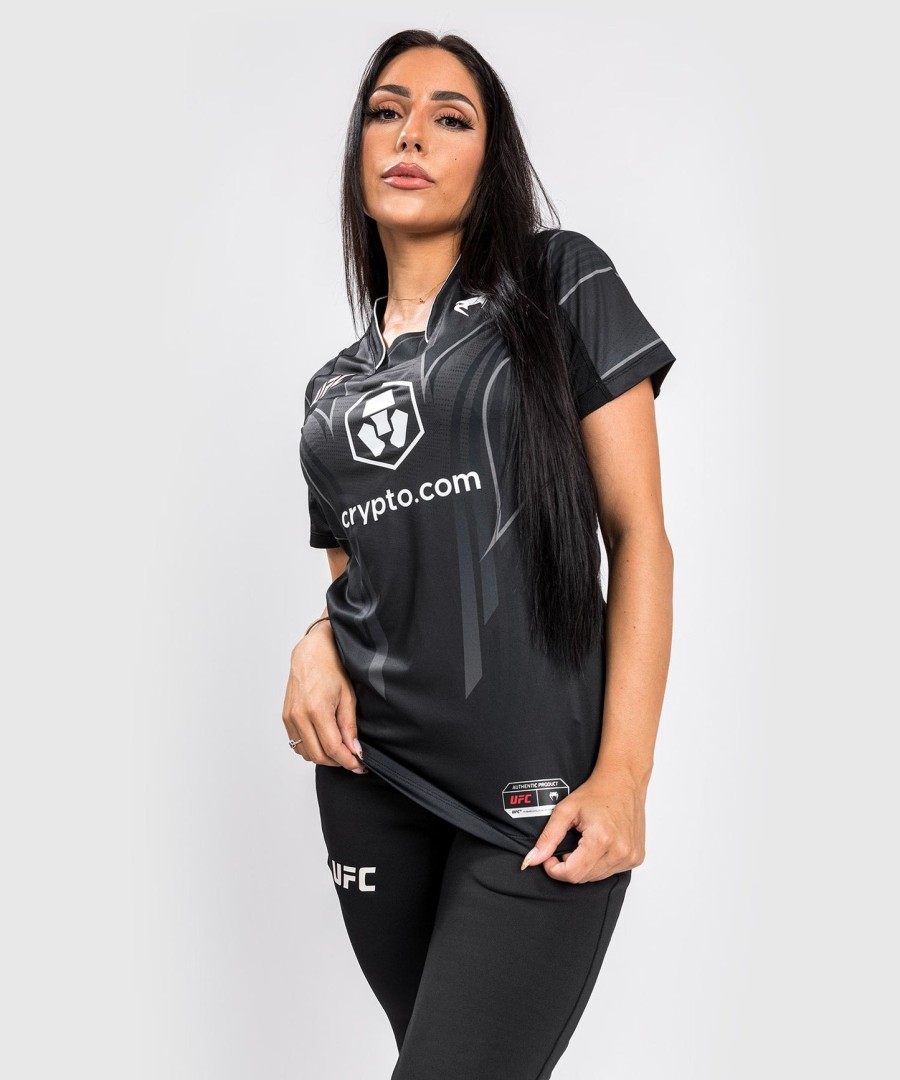 ufc venum authentic fight night 2.0 -asu venum naisten walkout-pelipaita - musta