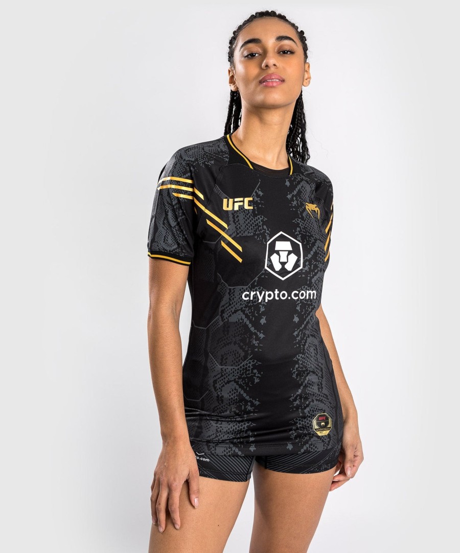 ufc adrenaline by venum authentic fight night -naisten ulosmarssipelipaita - mestari