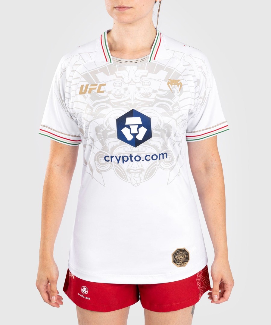 noche ufc by venum authentic fight night naisten walkout pelipaita - valkoinen