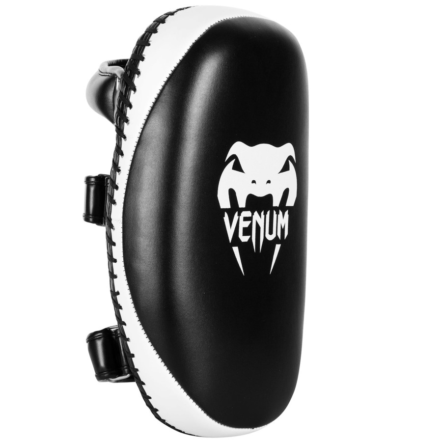 venum light -potkusuojat - skintex nahka - mustajää pari