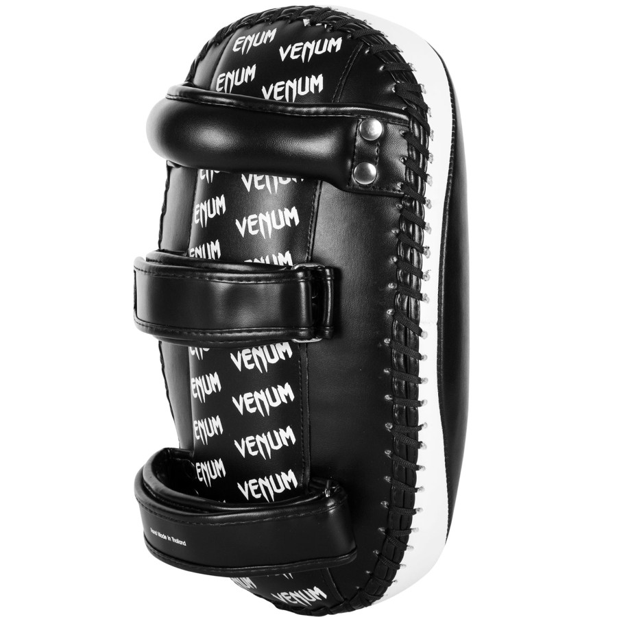 venum light -potkusuojat - skintex nahka - mustajää pari