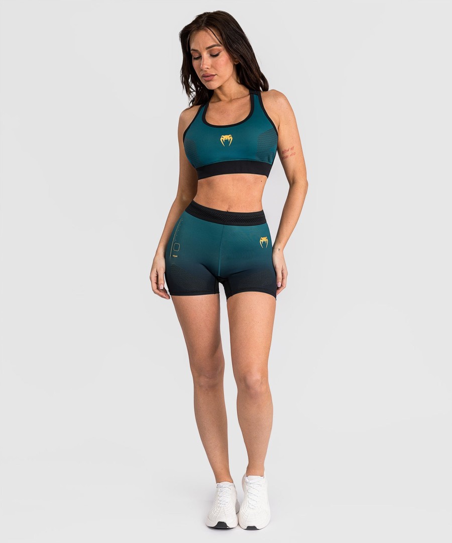 venum tactical xt vale tudo shortsit - mustametsänvihreä