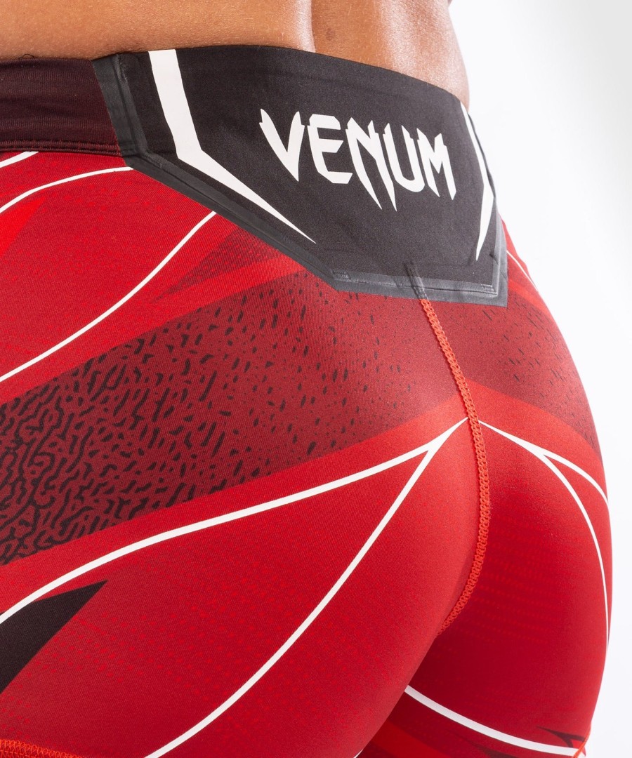 ufc venum authentic fight night vale tudo naisten shortsit - lyhyt istuvuus - punainen