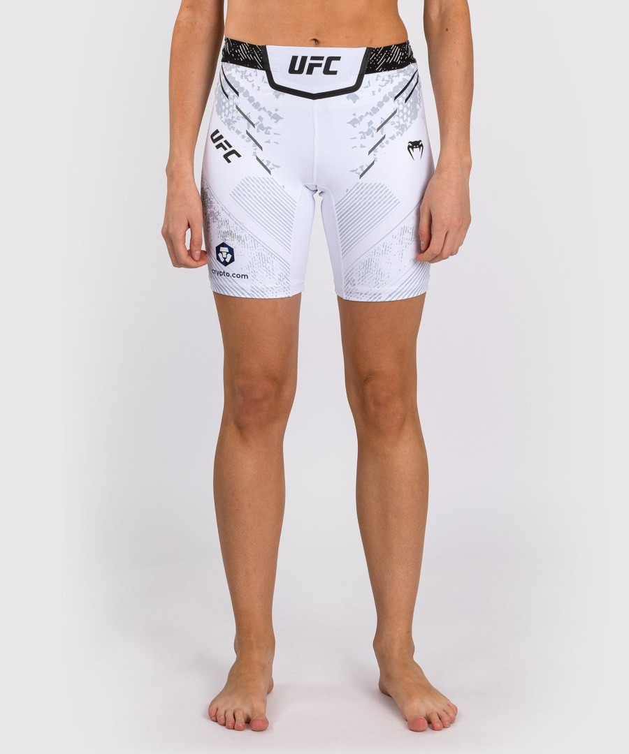 ufc adrenaline by venum authentic fight night naisten vale tudo shortsit - pitkähihainen - valkoinen