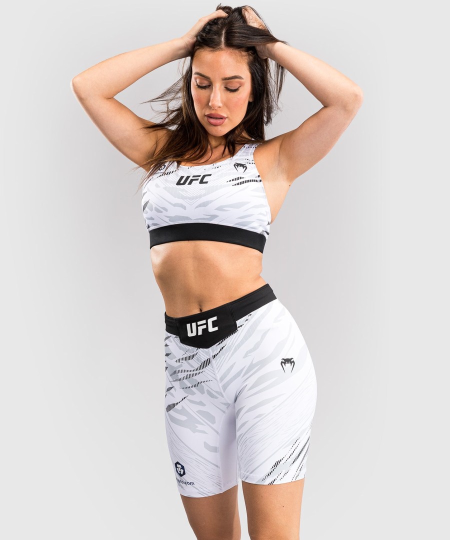ufc fusion by venum authentic fight night naisten vale tudo shortsit - pitkähihainen - valkoinen