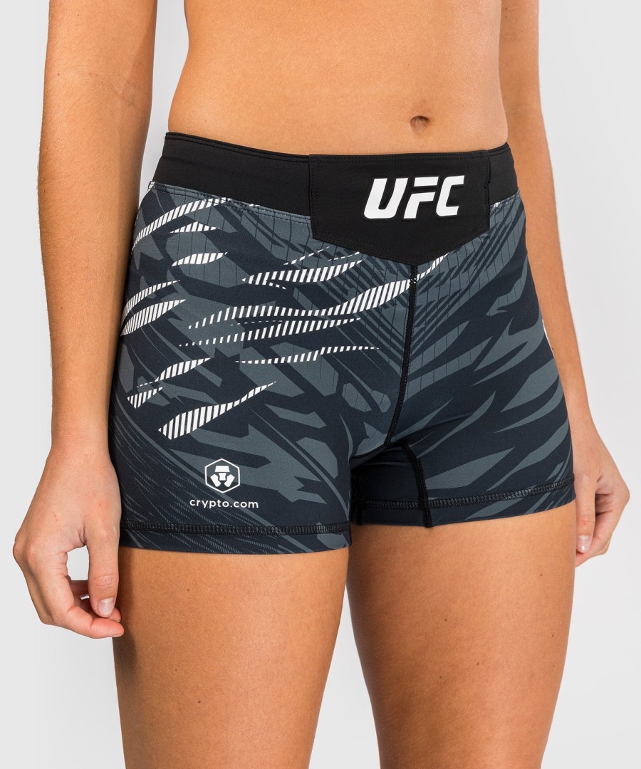 ufc fusion by venum authentic fight night naisten vale tudo shortsit - lyhyt istuvuus - musta