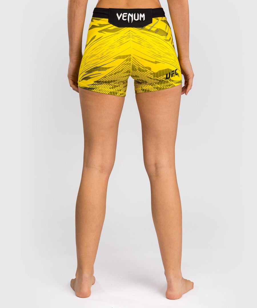 ufc fusion by venum authentic fight night naisten vale tudo shortsit - lyhyt istuvuus - keltainen