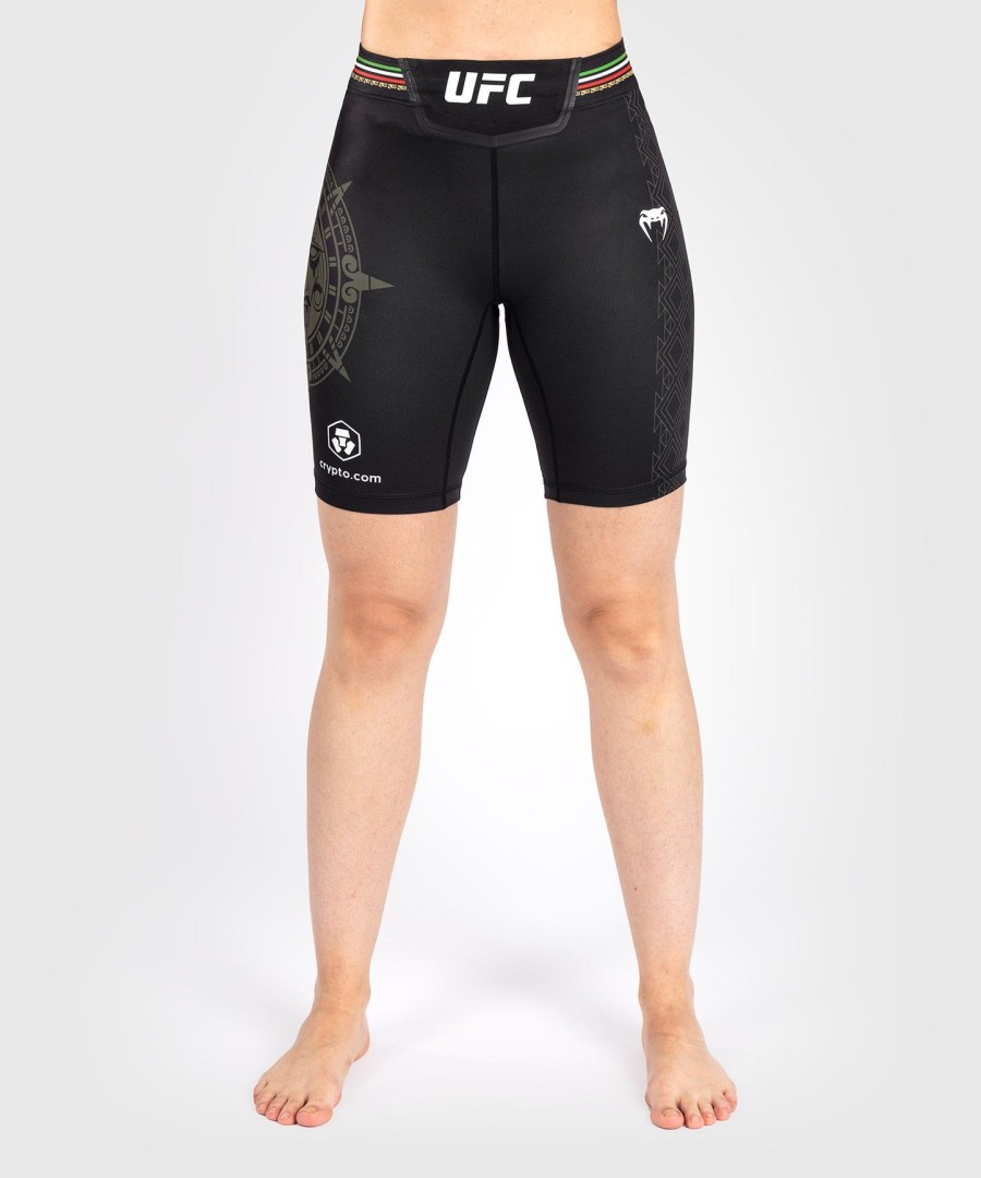 noche ufc by venum authentic fight night naisten vale tudo shortsit - pitkähihainen - musta