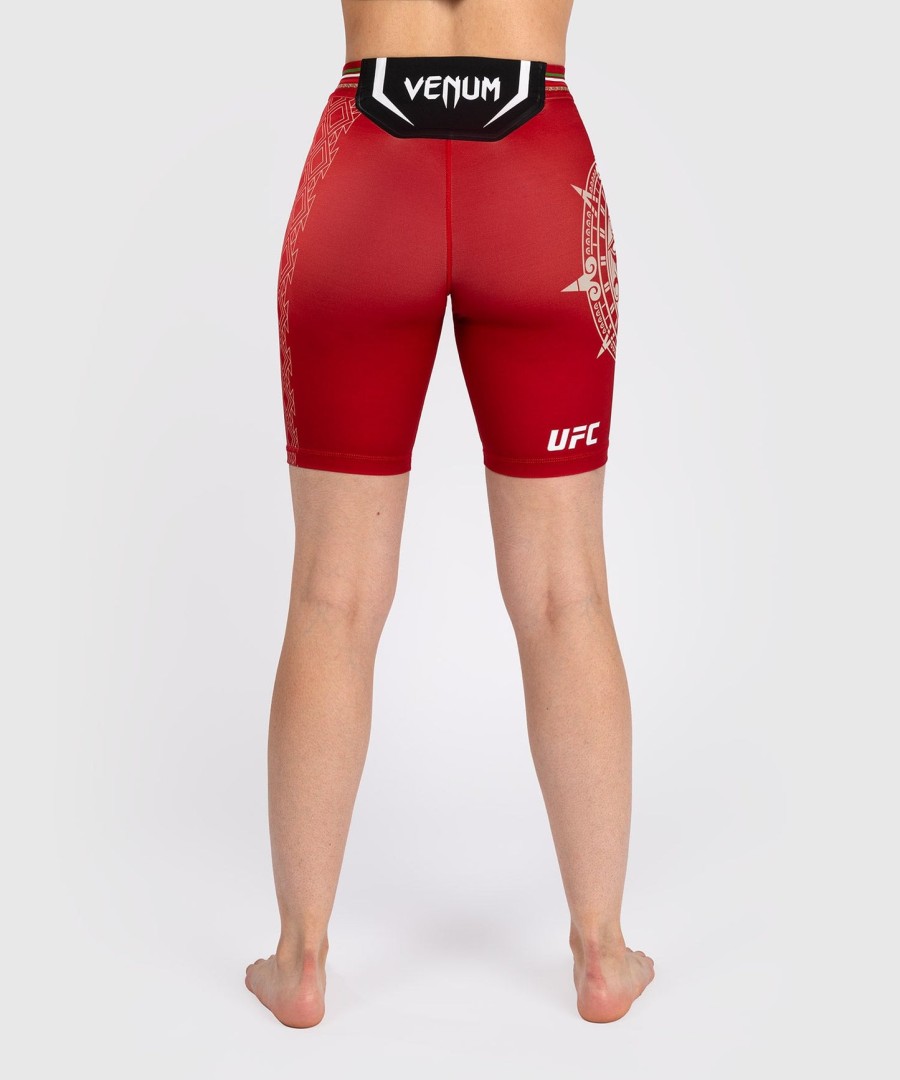 noche ufc by venum authentic fight night naisten vale tudo shortsit - pitkä istuvuus - punainen