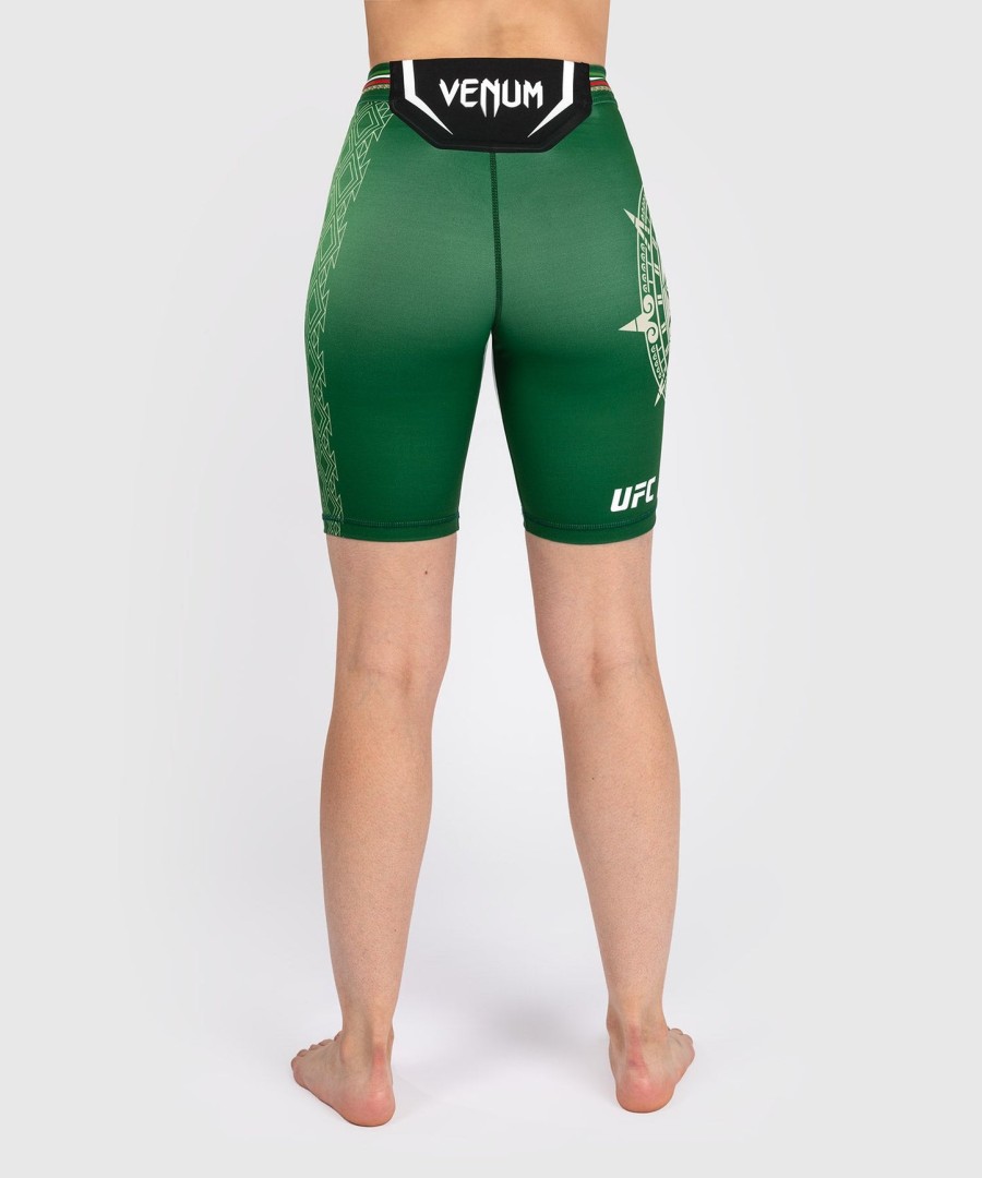 noche ufc by venum authentic fight night naisten vale tudo shortsit - pitkä istuvuus - vihreä