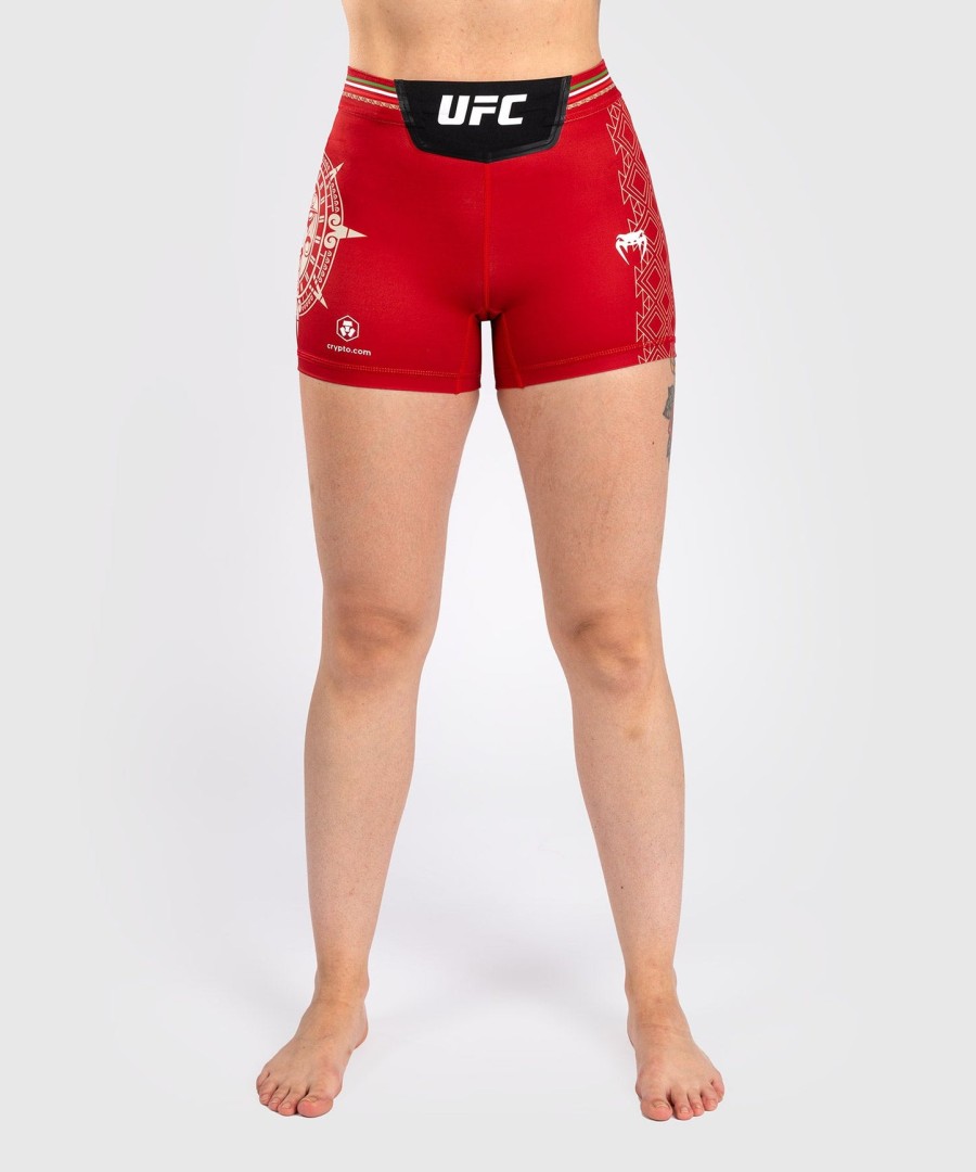 noche ufc by venum authentic fight night naisten vale tudo shortsit - lyhyt istuvuus - punainen