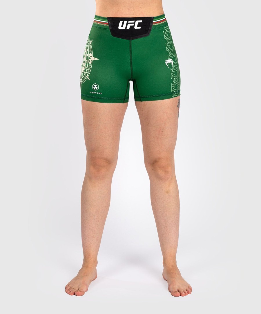 noche ufc by venum authentic fight night naisten vale tudo shortsit - lyhyt istuvuus - vihreä
