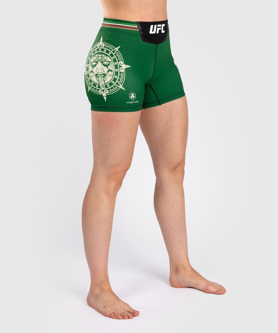 noche ufc by venum authentic fight night naisten vale tudo shortsit - lyhyt istuvuus - vihreä