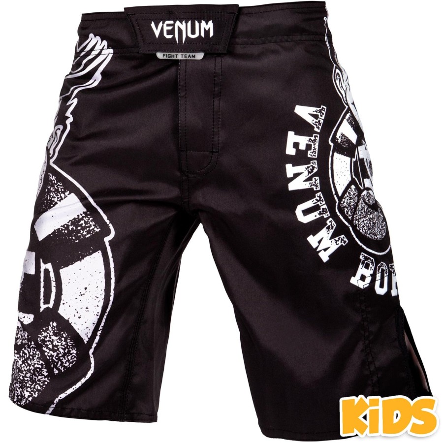 venum born to fight lasten kamppailuhousut - mustavalkoinen