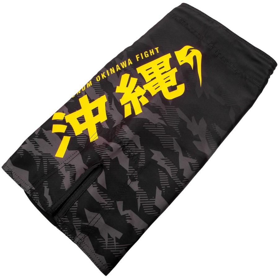 venum okinawa 2.0 lasten kamppailuhousut - mustakeltainen - exclusive