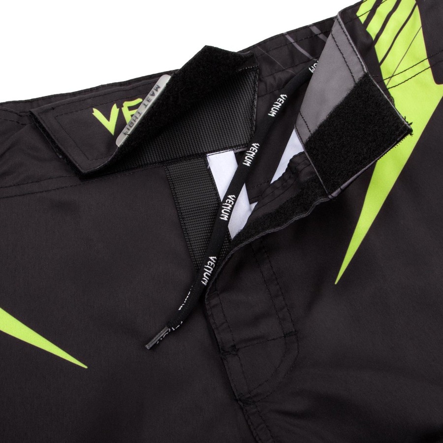 venum sharp 3.0 kamppailuhousut - mustaneonkeltainen