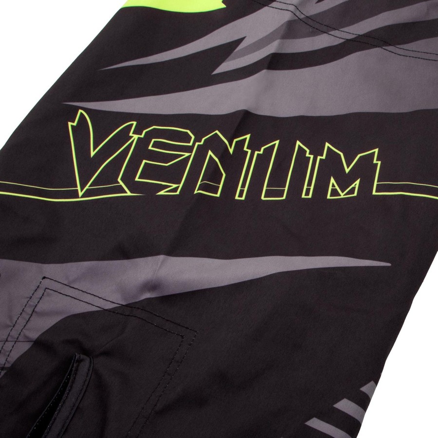 venum sharp 3.0 kamppailuhousut - mustaneonkeltainen