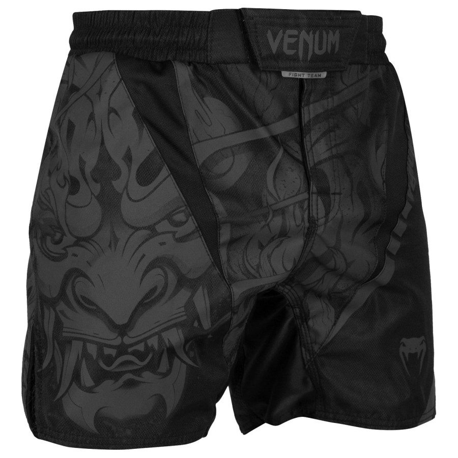 venum devil -taisteluhousut - mustamusta