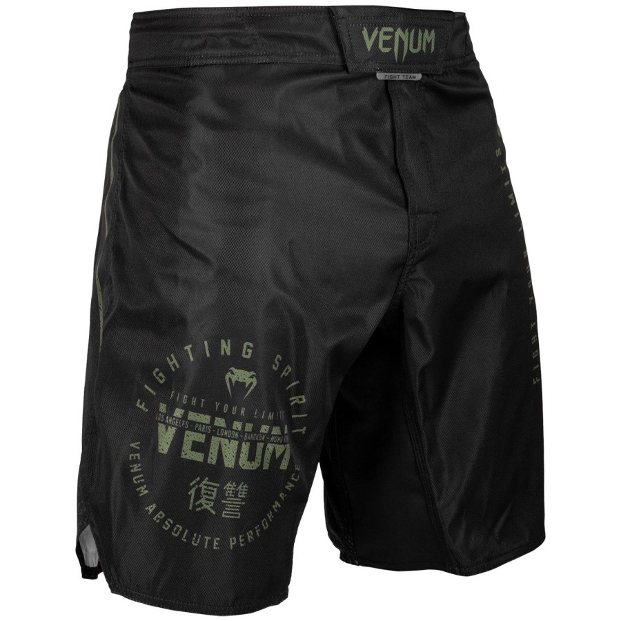 venum signature -kamppailuhousut - mustakhaki - exclusive
