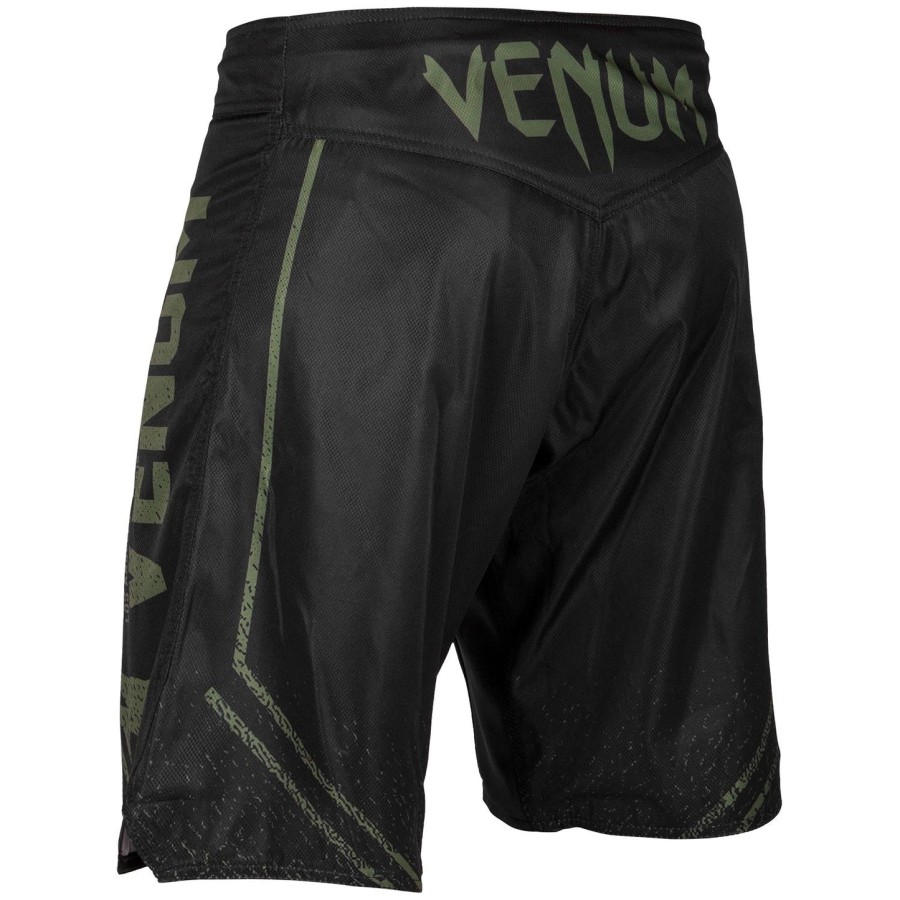 venum signature -kamppailuhousut - mustakhaki - exclusive