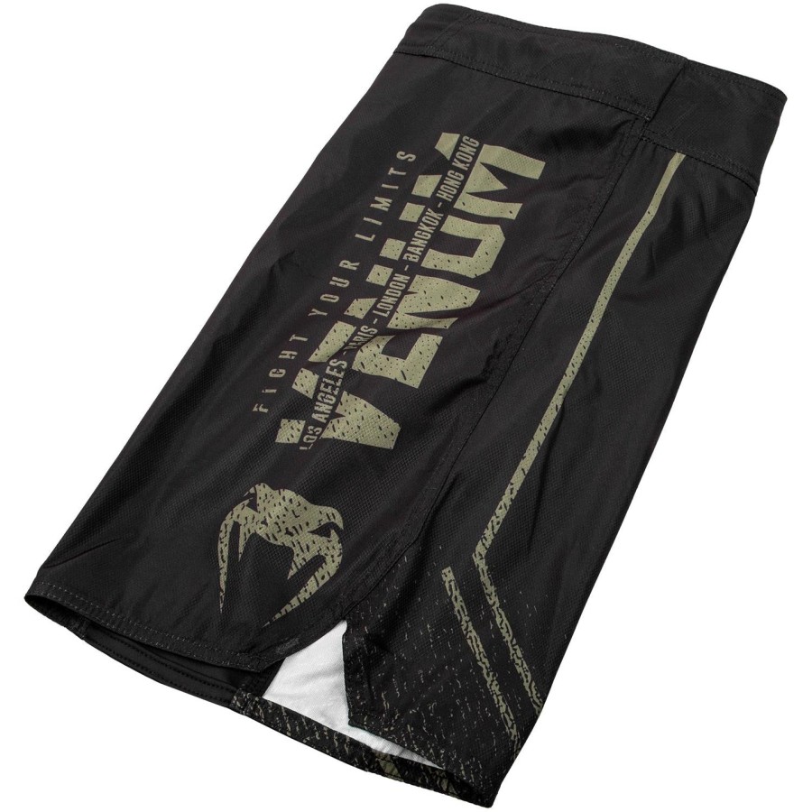 venum signature -kamppailuhousut - mustakhaki - exclusive