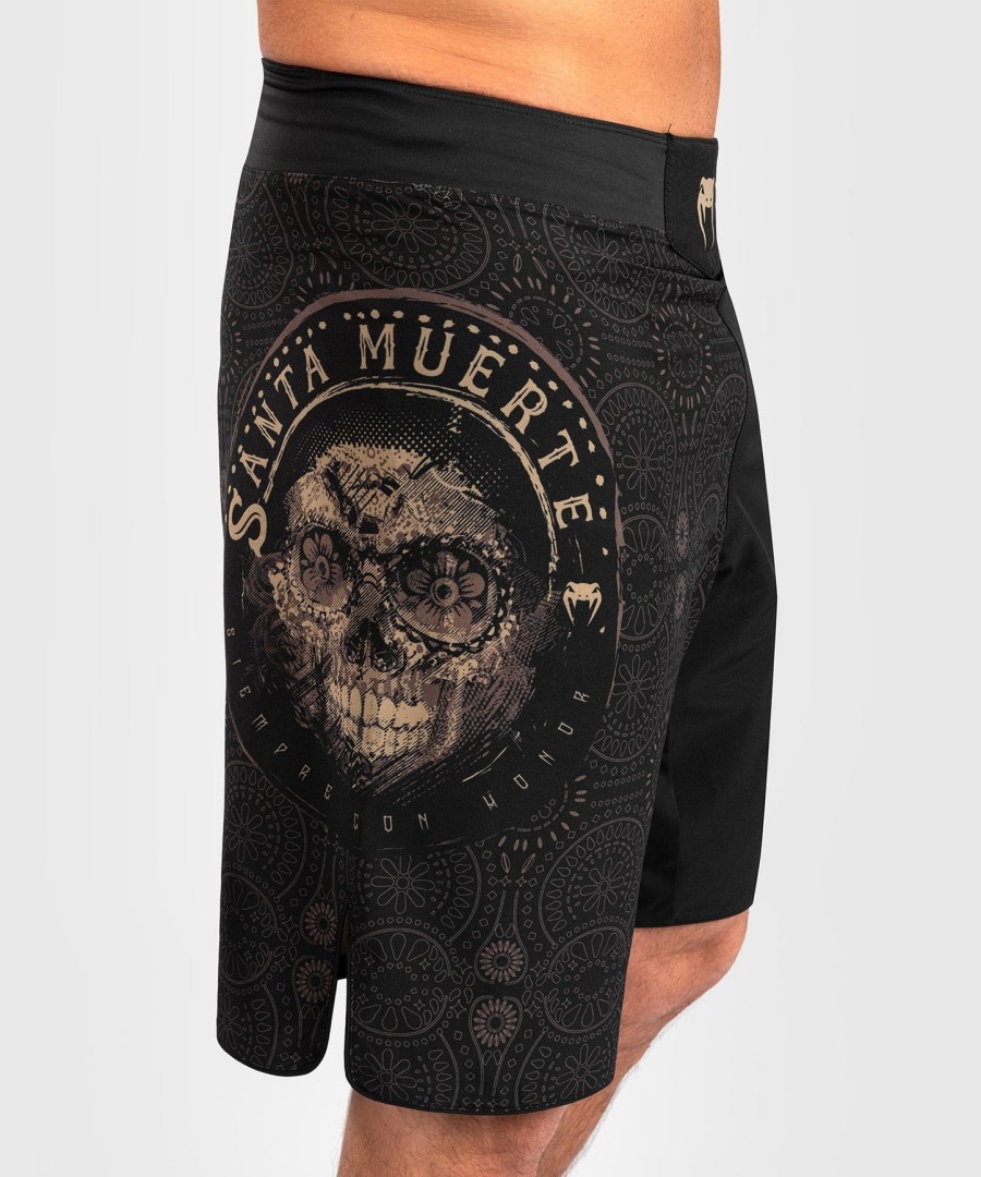 venum santa muerte dark side - kamppailuhousut - mustaruskea