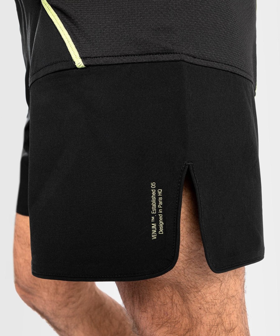 venum fusion 2.0 -kamppailuhousut - mustakeltainen