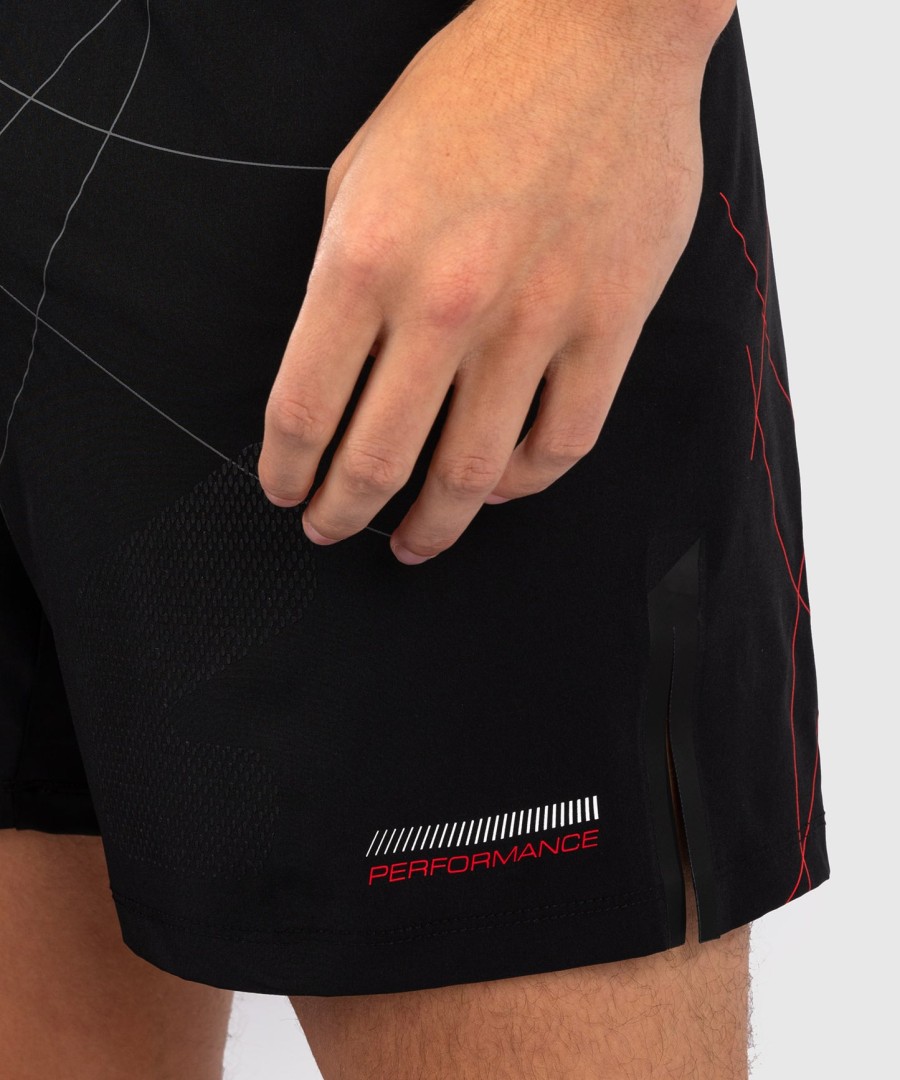 venum tactical xt -kamppailuhousut - mustapunainen