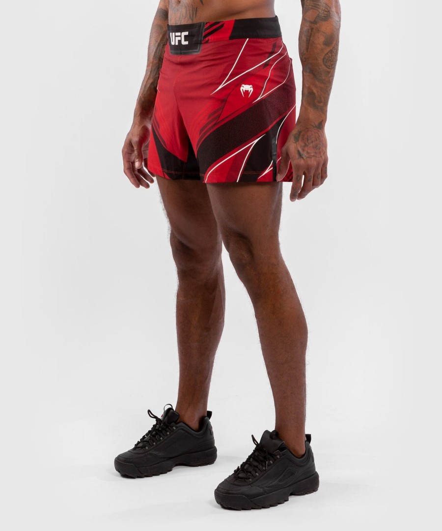 ufc venum authentic fight night miesten shortsit - lyhyt istuvuus - punainen