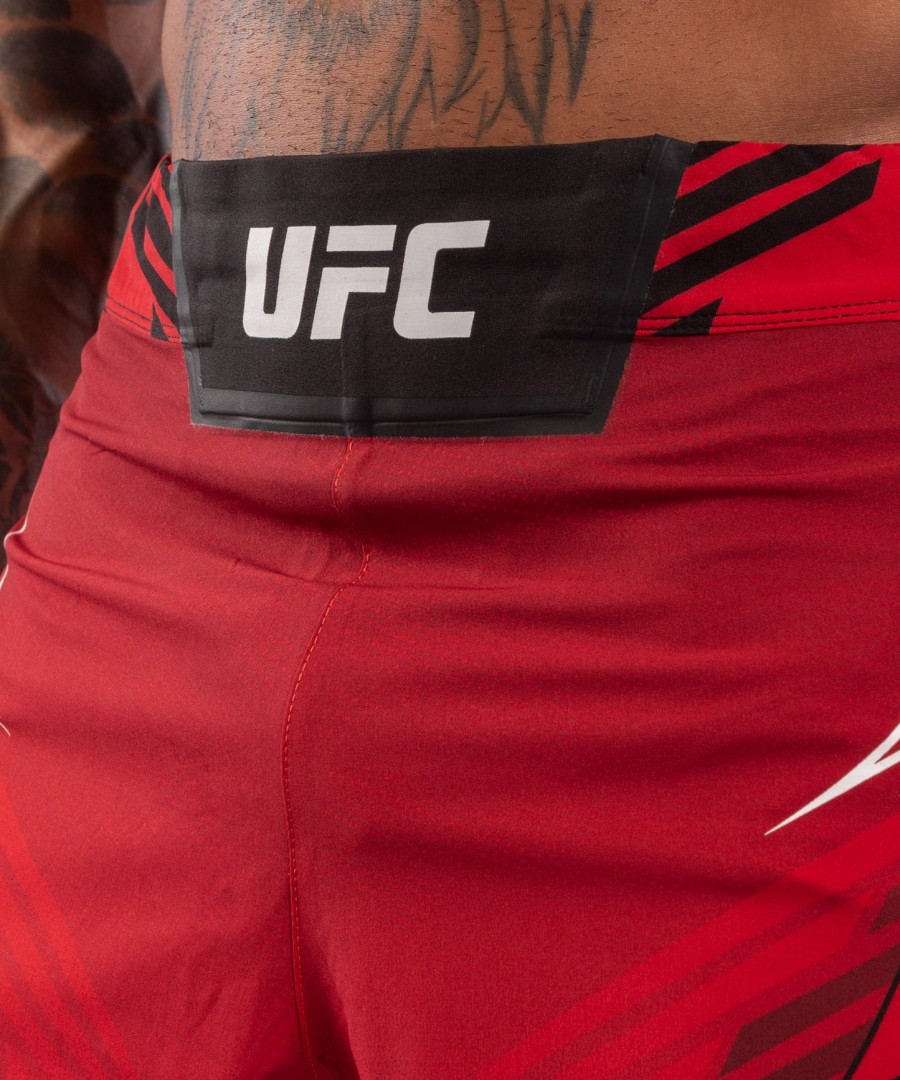 ufc venum authentic fight night miesten shortsit - lyhyt istuvuus - punainen