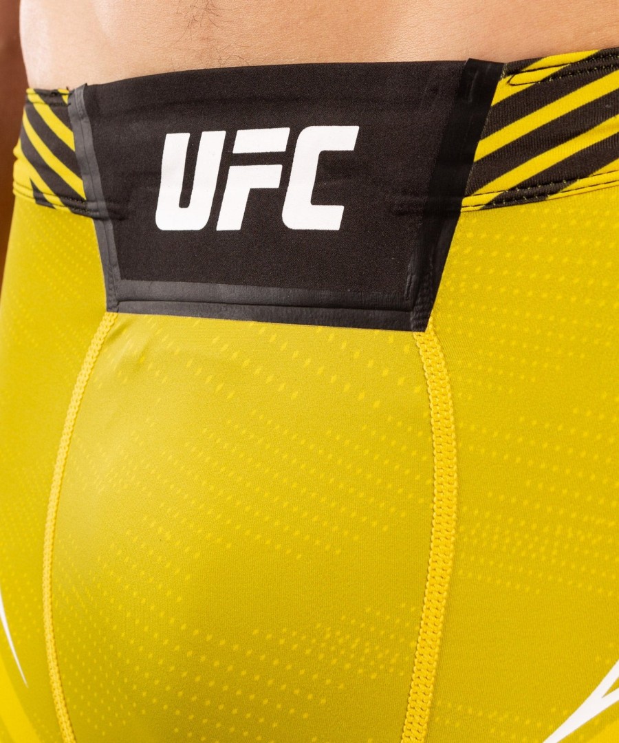 ufc venum authentic fight night miesten vale tudo shortsit - lyhyt istuvuus - keltainen