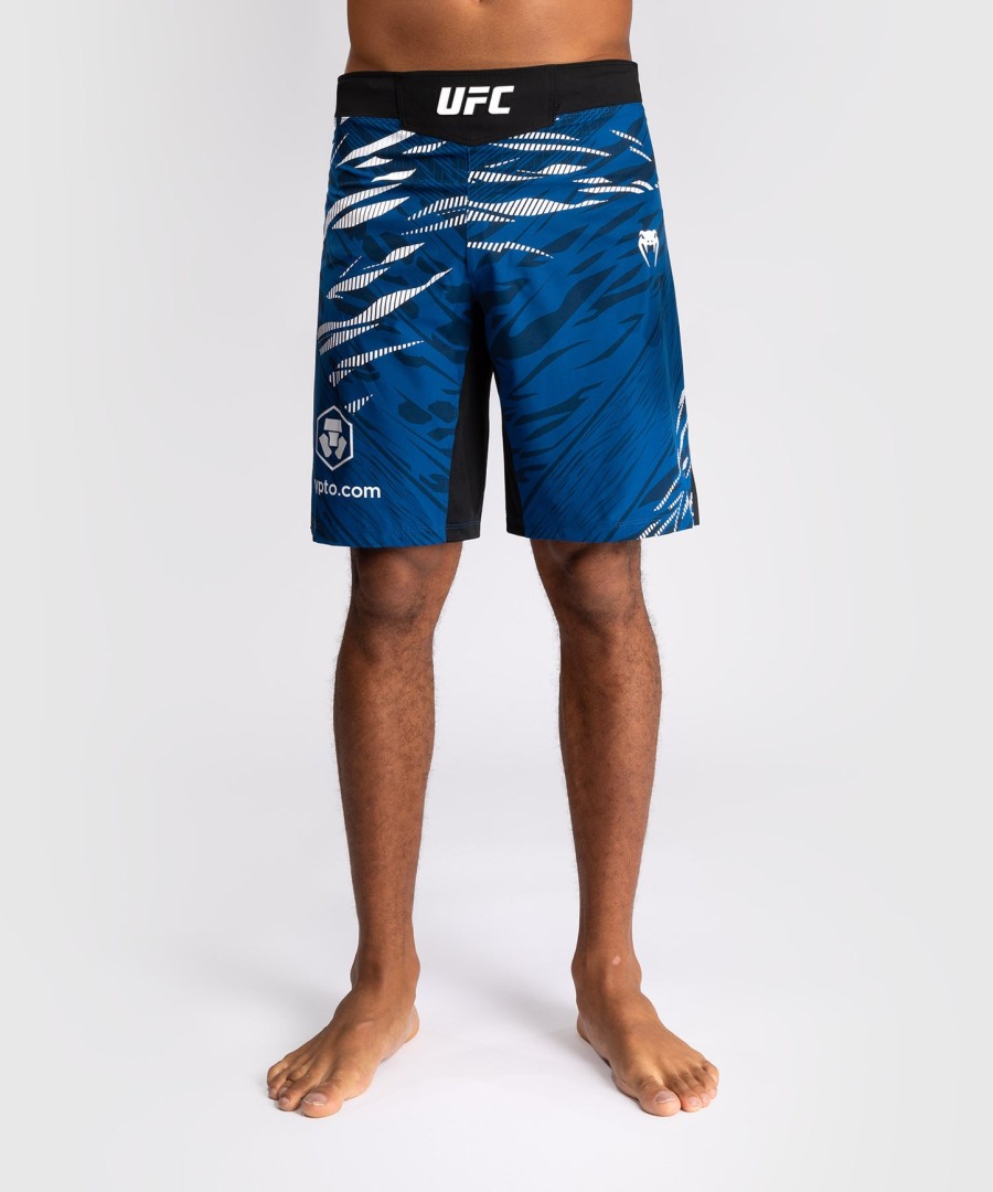 ufc fusion by venum authentic fight night miesten kamppailuhousut - pitkä leikkauksella - sininen
