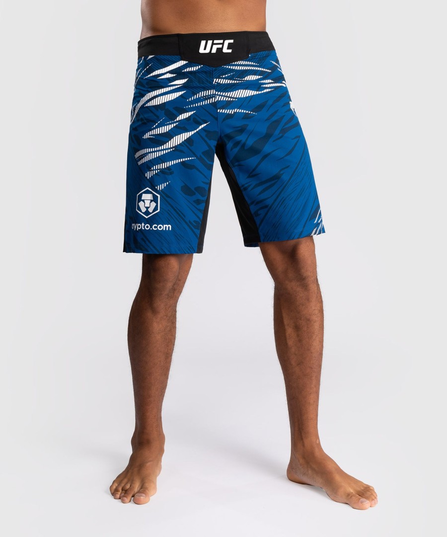ufc fusion by venum authentic fight night miesten kamppailuhousut - pitkä leikkauksella - sininen
