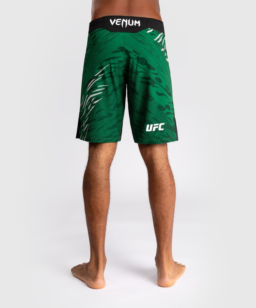 ufc fusion by venum authentic fight night miesten kamppailu shortsit - pitkä leikkauksella - vihreä