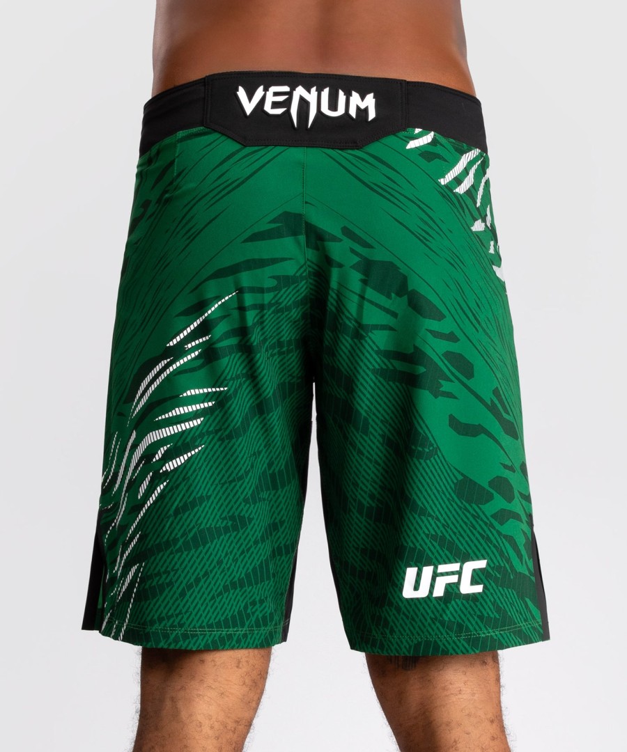 ufc fusion by venum authentic fight night miesten kamppailu shortsit - pitkä leikkauksella - vihreä