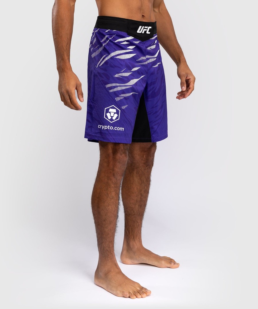 ufc fusion by venum authentic fight night miesten taistelushortsit - pitkä malli - violetti
