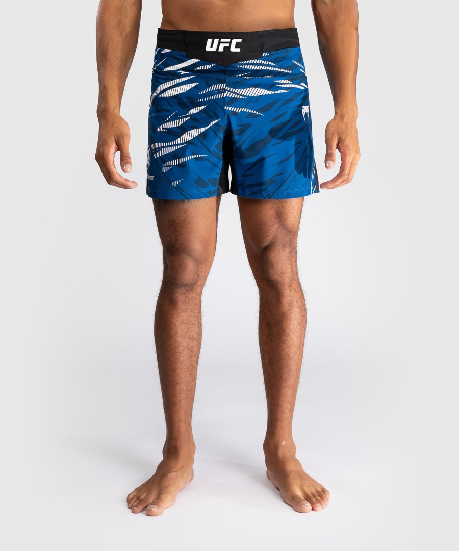 ufc fusion by venum authentic fight night miesten kamppailuhousut - lyhyt istuvuus - sininen