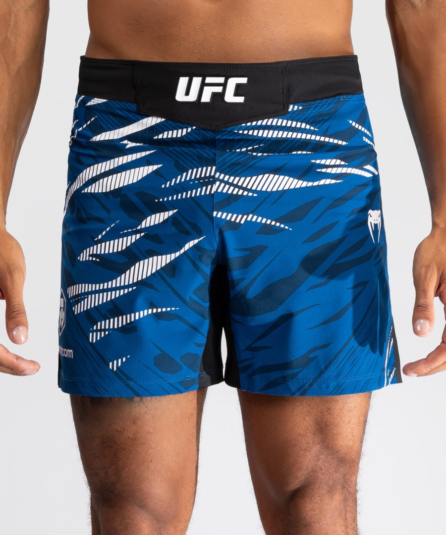 ufc fusion by venum authentic fight night miesten kamppailuhousut - lyhyt istuvuus - sininen