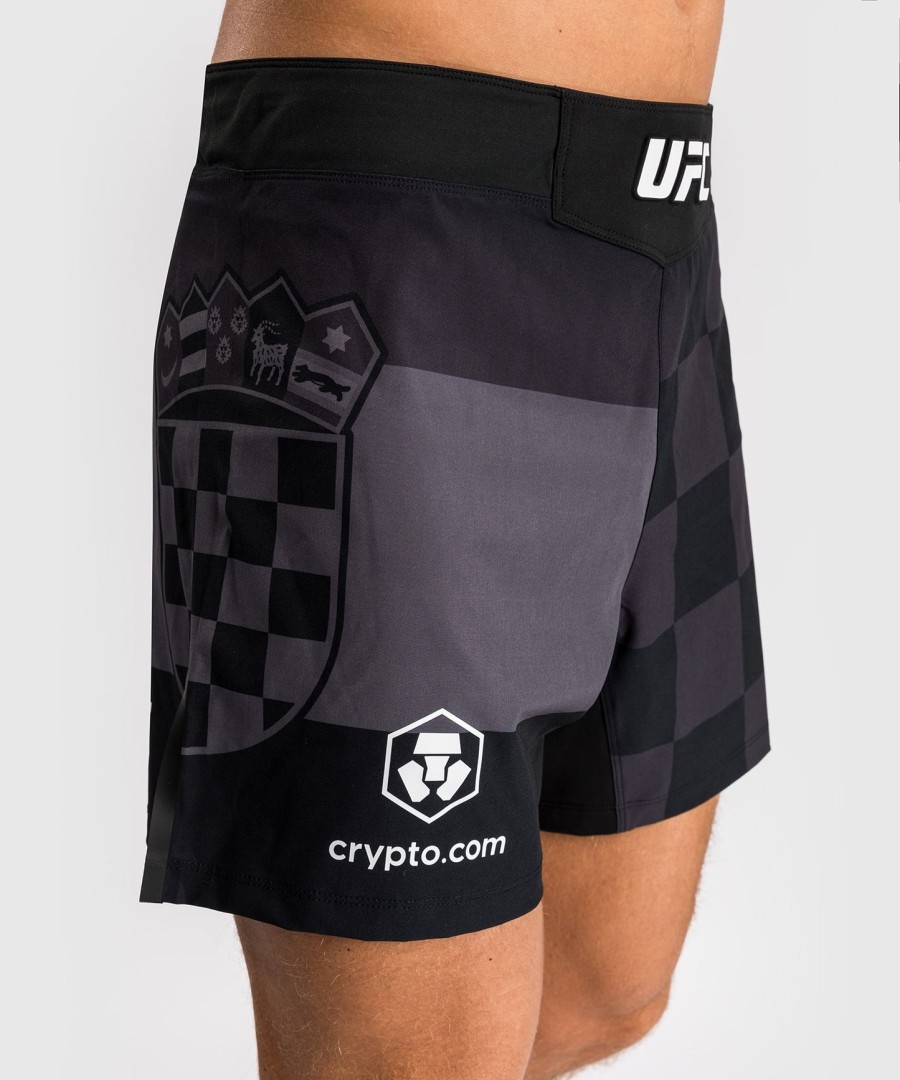 miesten ufc unrivered by venum mustat stipe miocic -shortsit taisteluun