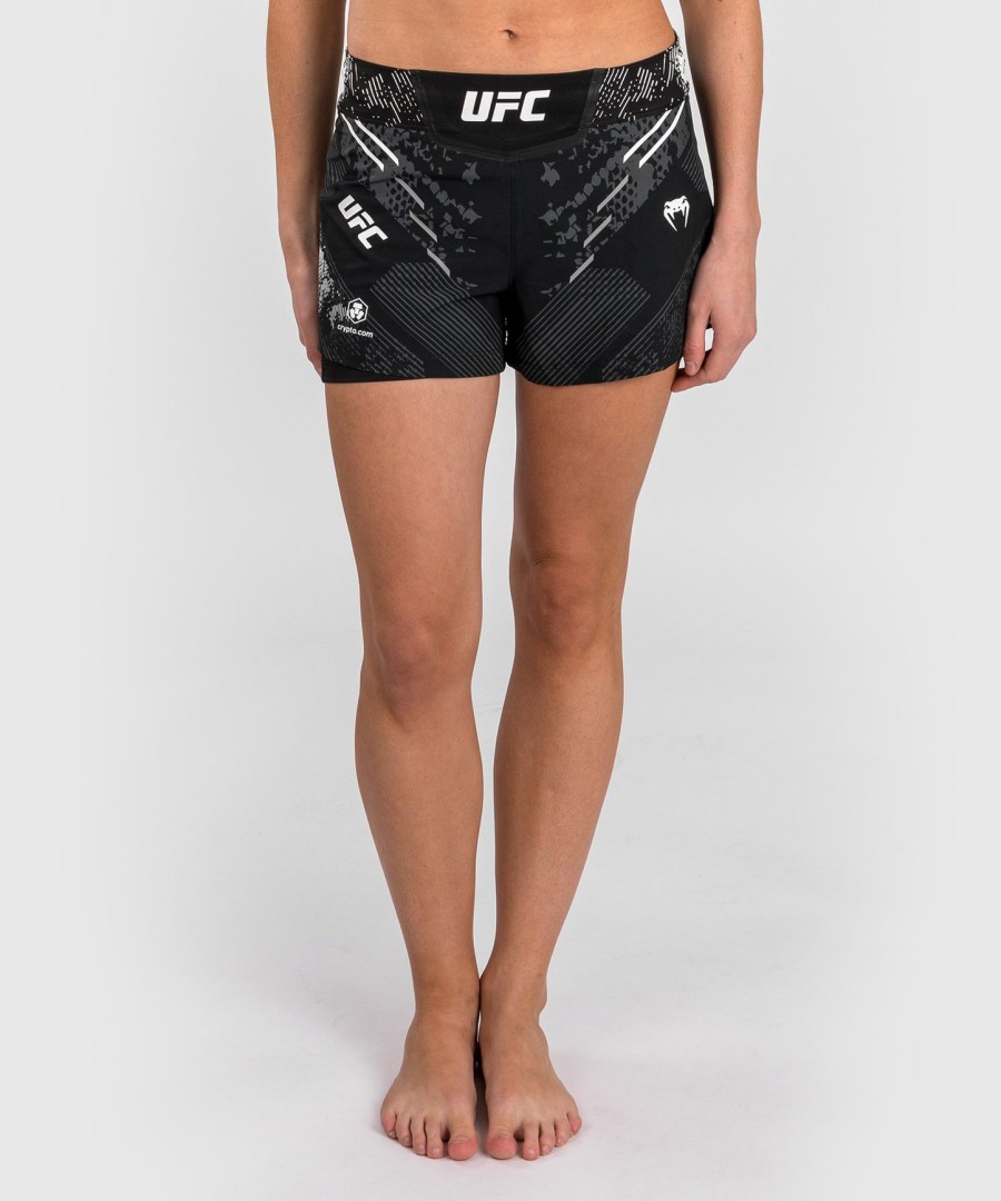 ufc adrenaline by venum personoidut authentic fight night naisten kamppailuhousut - musta