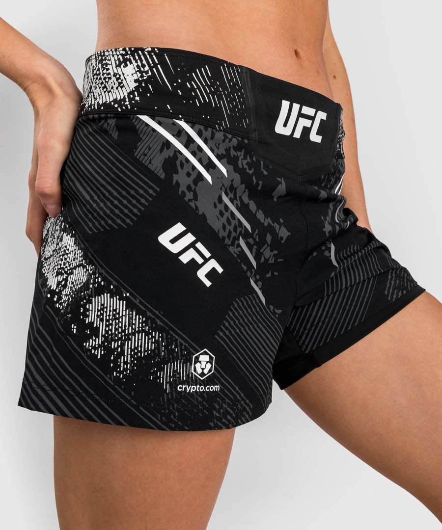 ufc adrenaline by venum personoidut authentic fight night naisten kamppailuhousut - musta