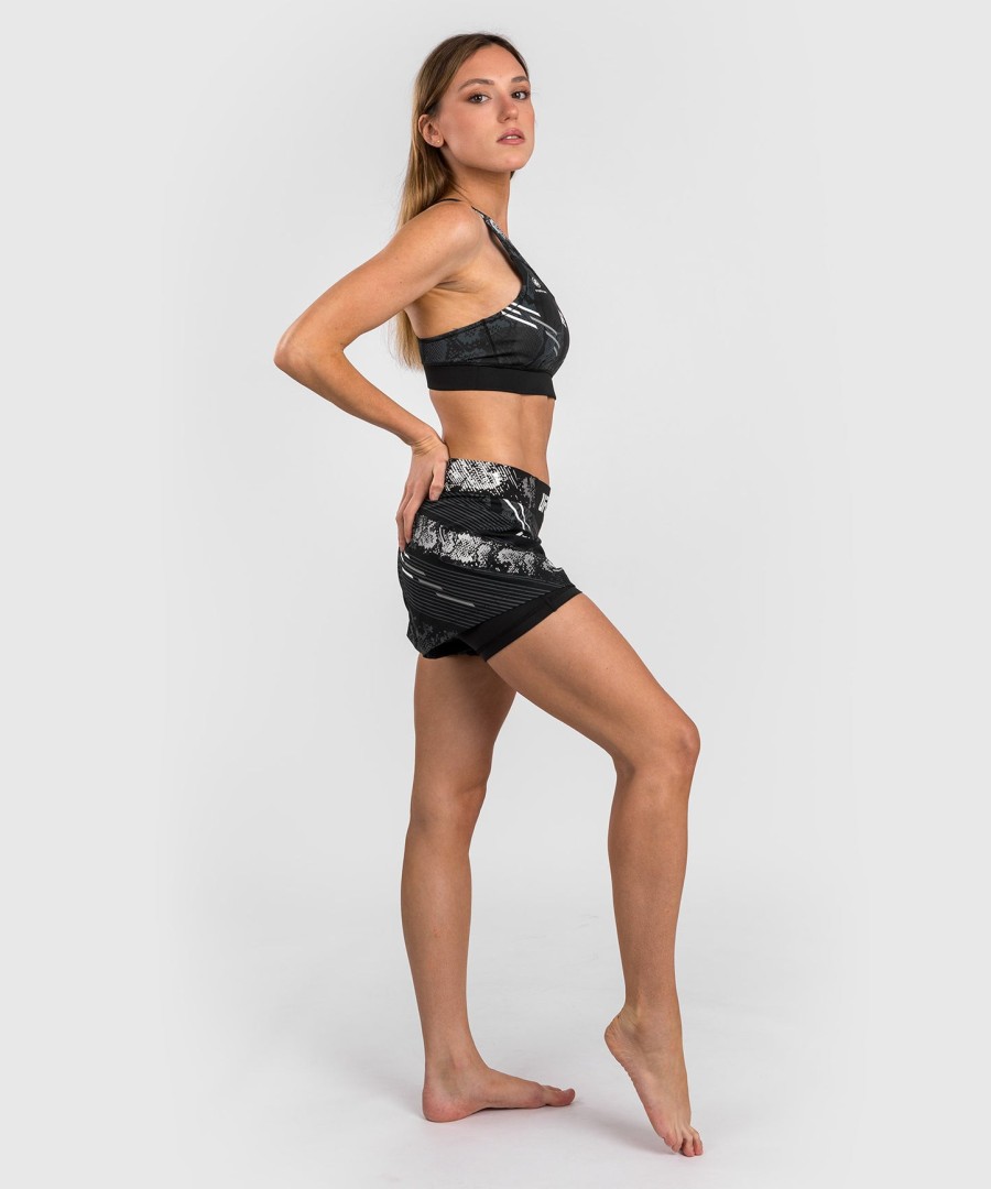 ufc adrenaline by venum personoidut authentic fight night naisten kamppailuhousut - musta
