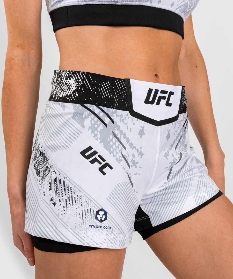 ufc adrenaline by venum authentic fight night naisten kamppailuhousut - valkoinen