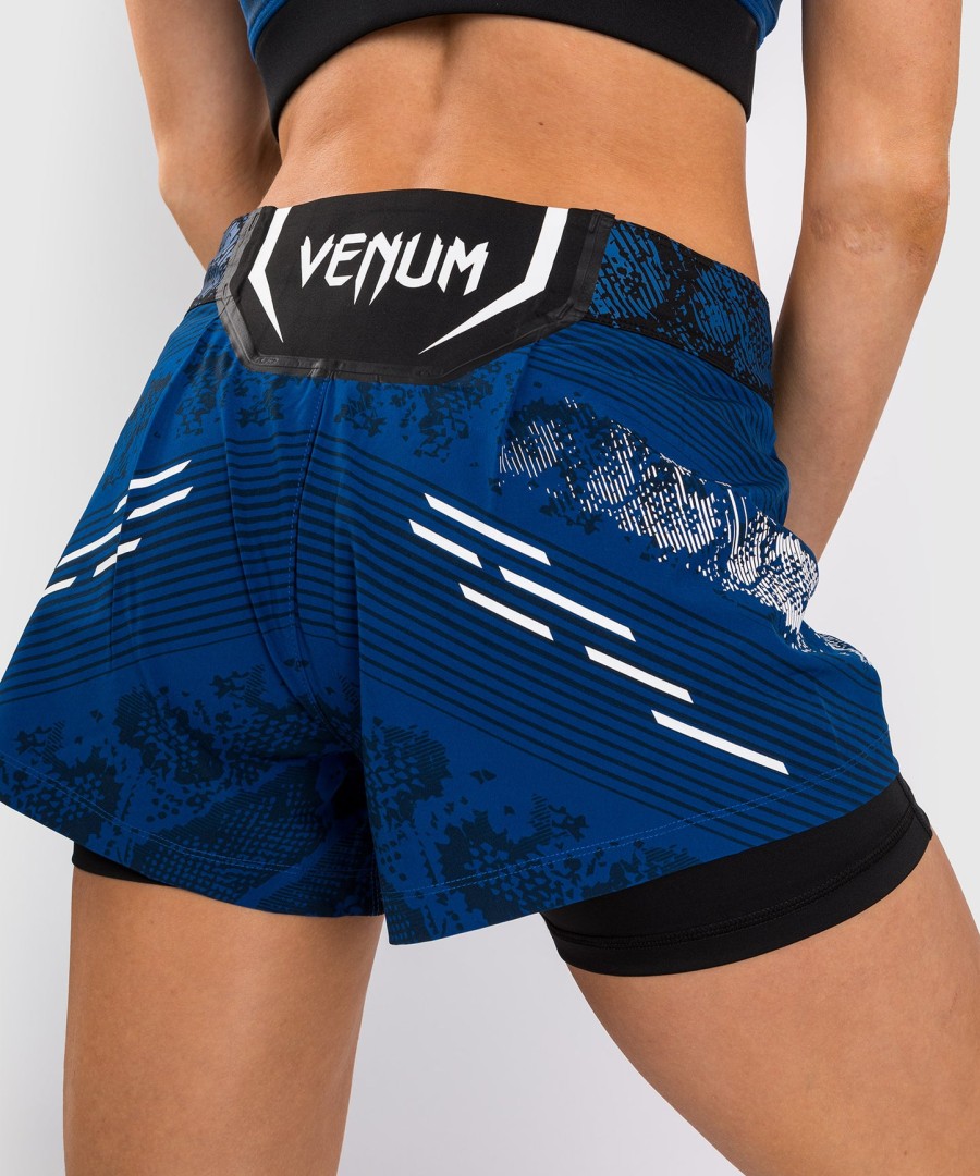 ufc adrenaline by venum personoidut authentic fight night naisten kamppailuhousut – sininen