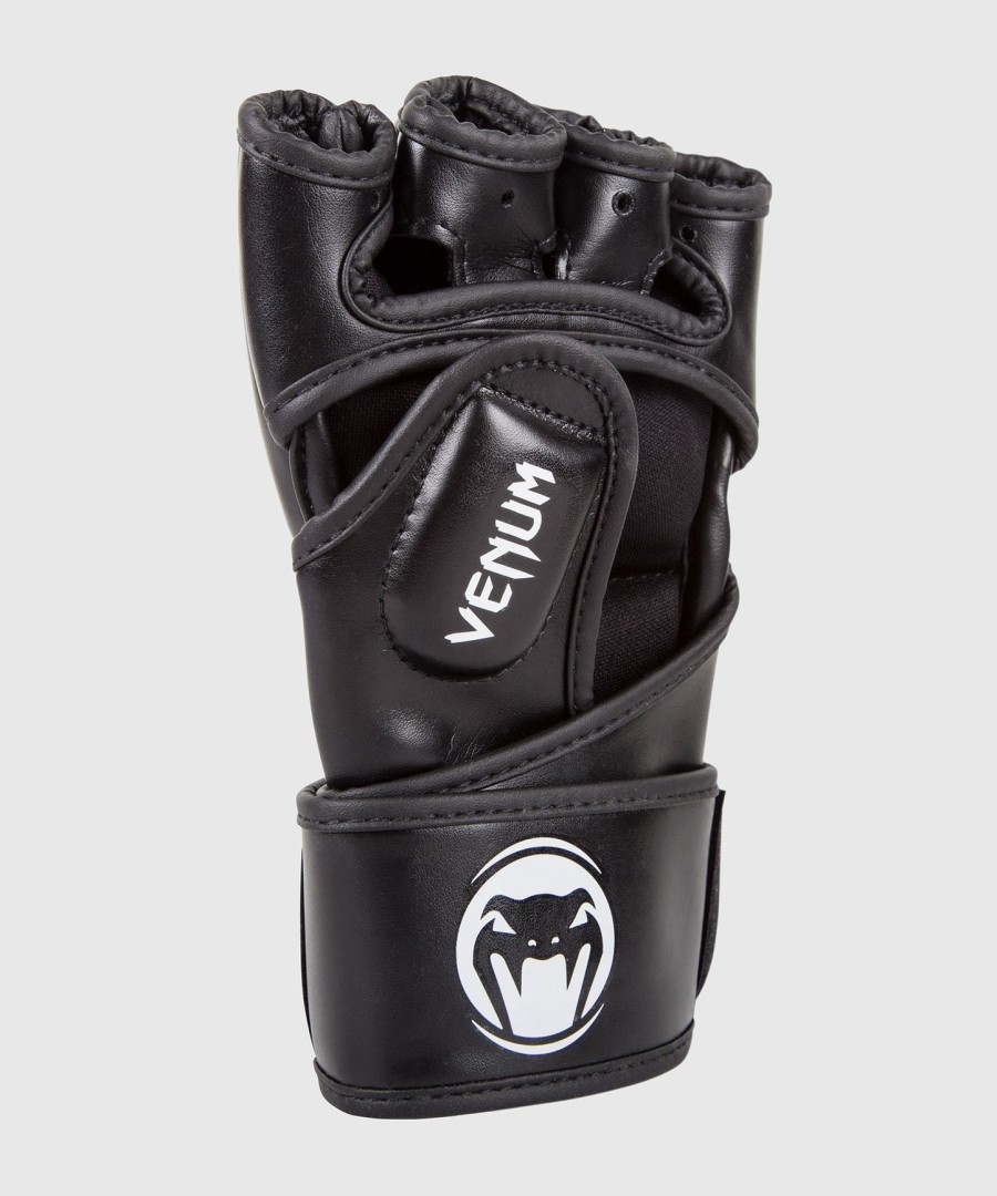 venum impact mma -hanskat - skintex nahka - musta