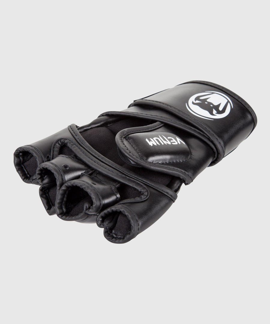 venum impact mma -hanskat - skintex nahka - musta