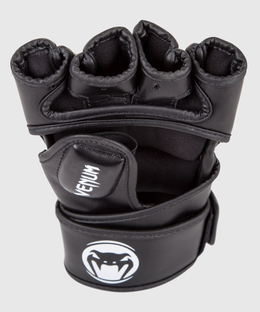 venum impact mma -hanskat - skintex nahka - musta