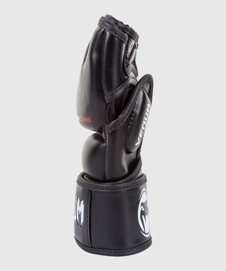venum impact mma -hanskat - skintex nahka - musta